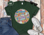 Clam Breathe Strong Sticker Graphic Shirt