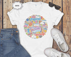 Clam Breathe Strong Sticker Graphic Shirt