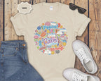 Clam Breathe Strong Sticker Graphic Shirt
