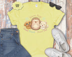 Warm Hugs Hedgehog, Puppy & Kitten T-Shirt