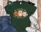 Warm Hugs Hedgehog, Puppy & Kitten T-Shirt
