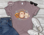 Warm Hugs Hedgehog, Puppy & Kitten T-Shirt
