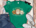 Warm Hugs Hedgehog, Puppy & Kitten T-Shirt