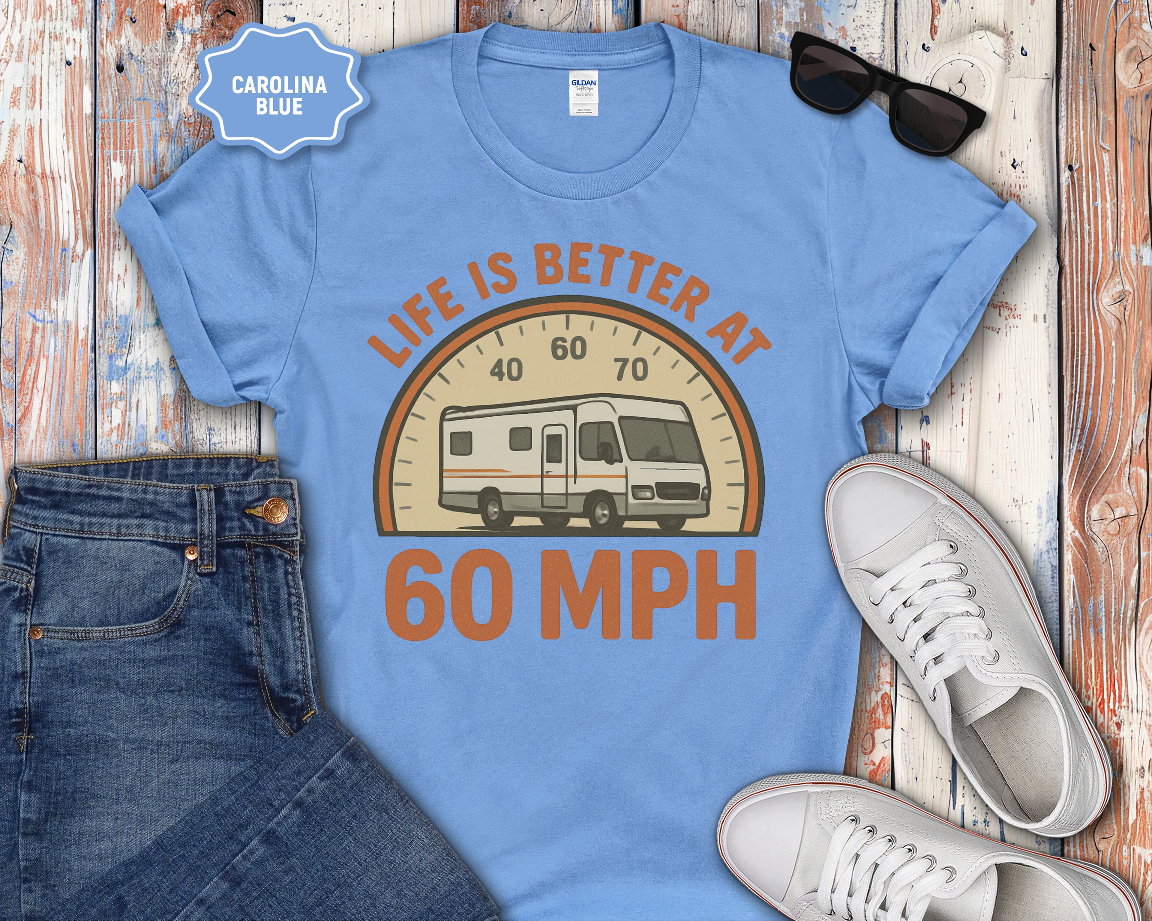 Life Is Better at 60 MPH T-Shirt