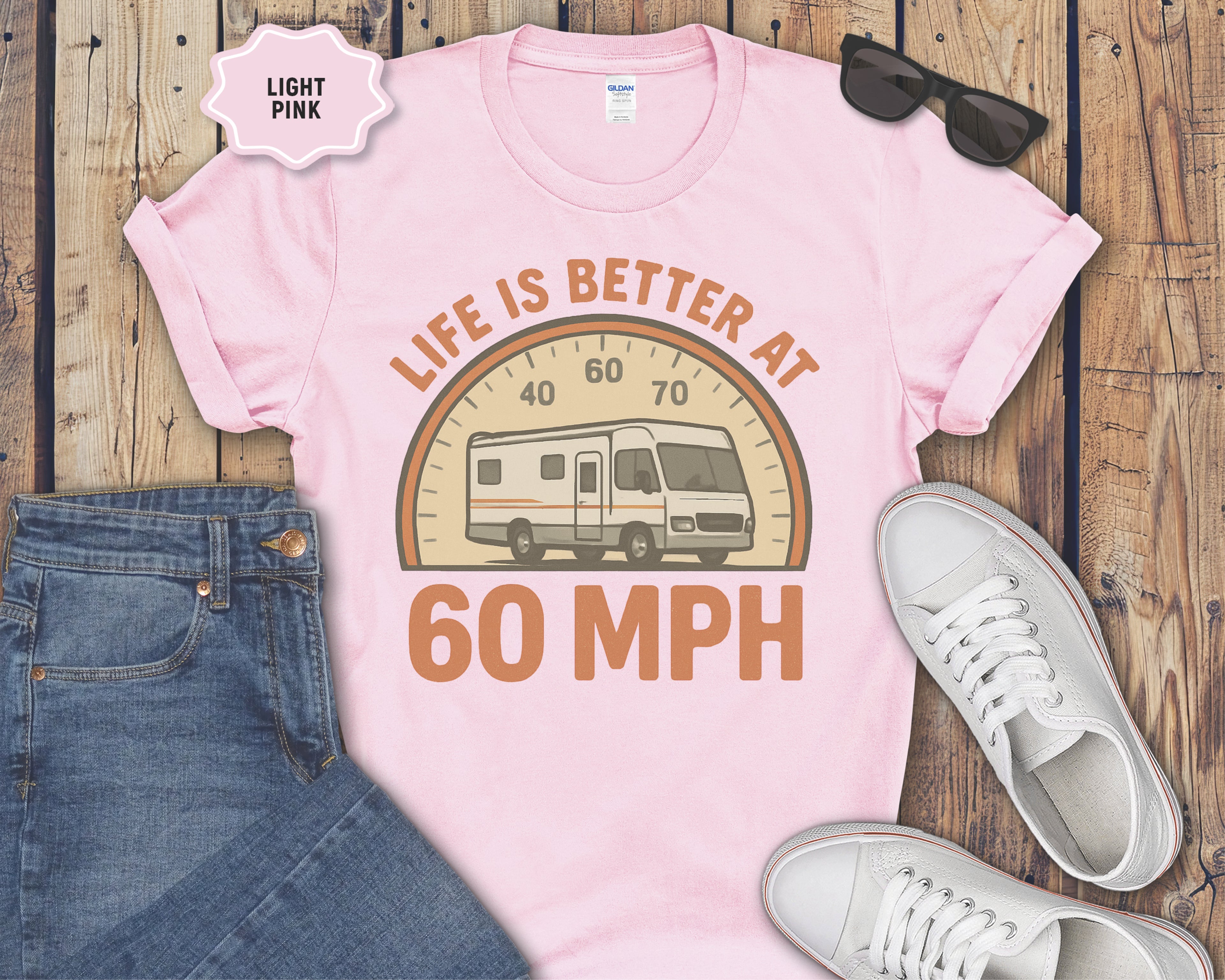 Life Is Better at 60 MPH T-Shirt
