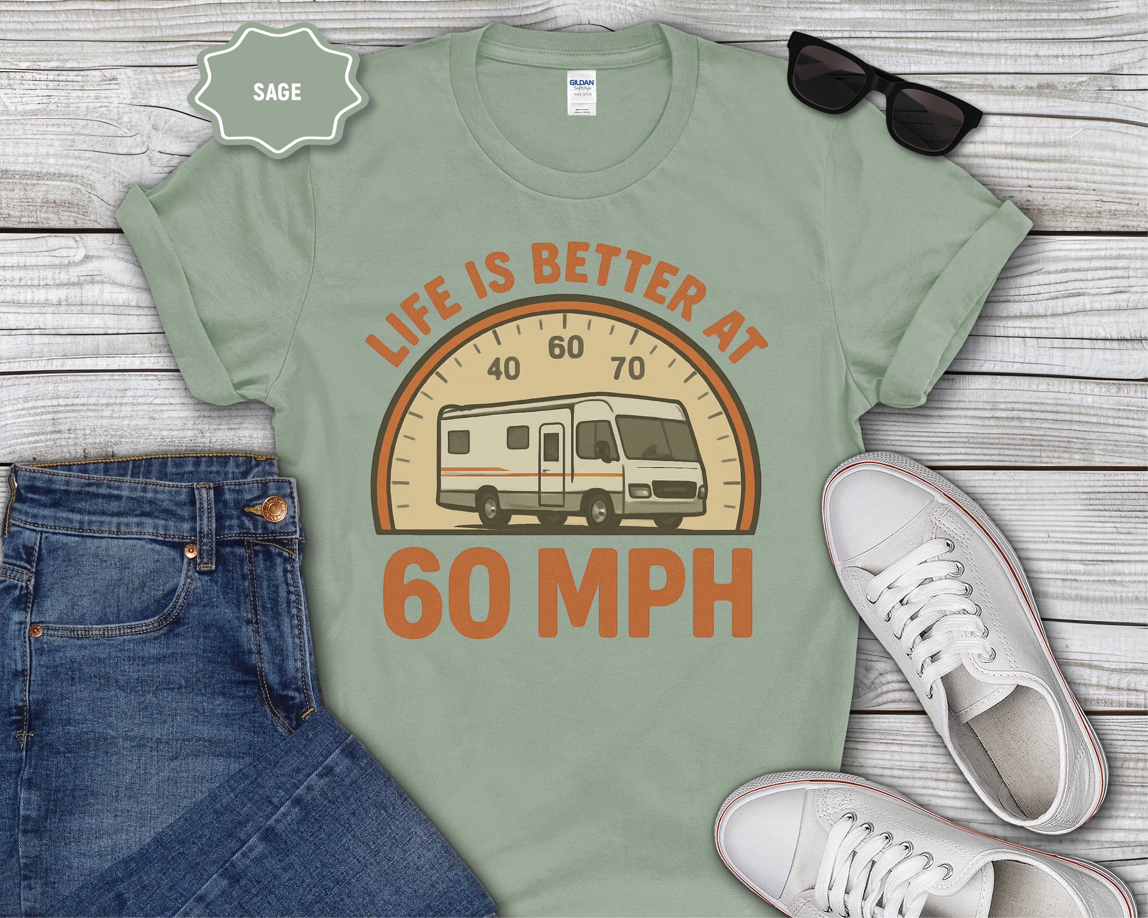 Life Is Better at 60 MPH T-Shirt