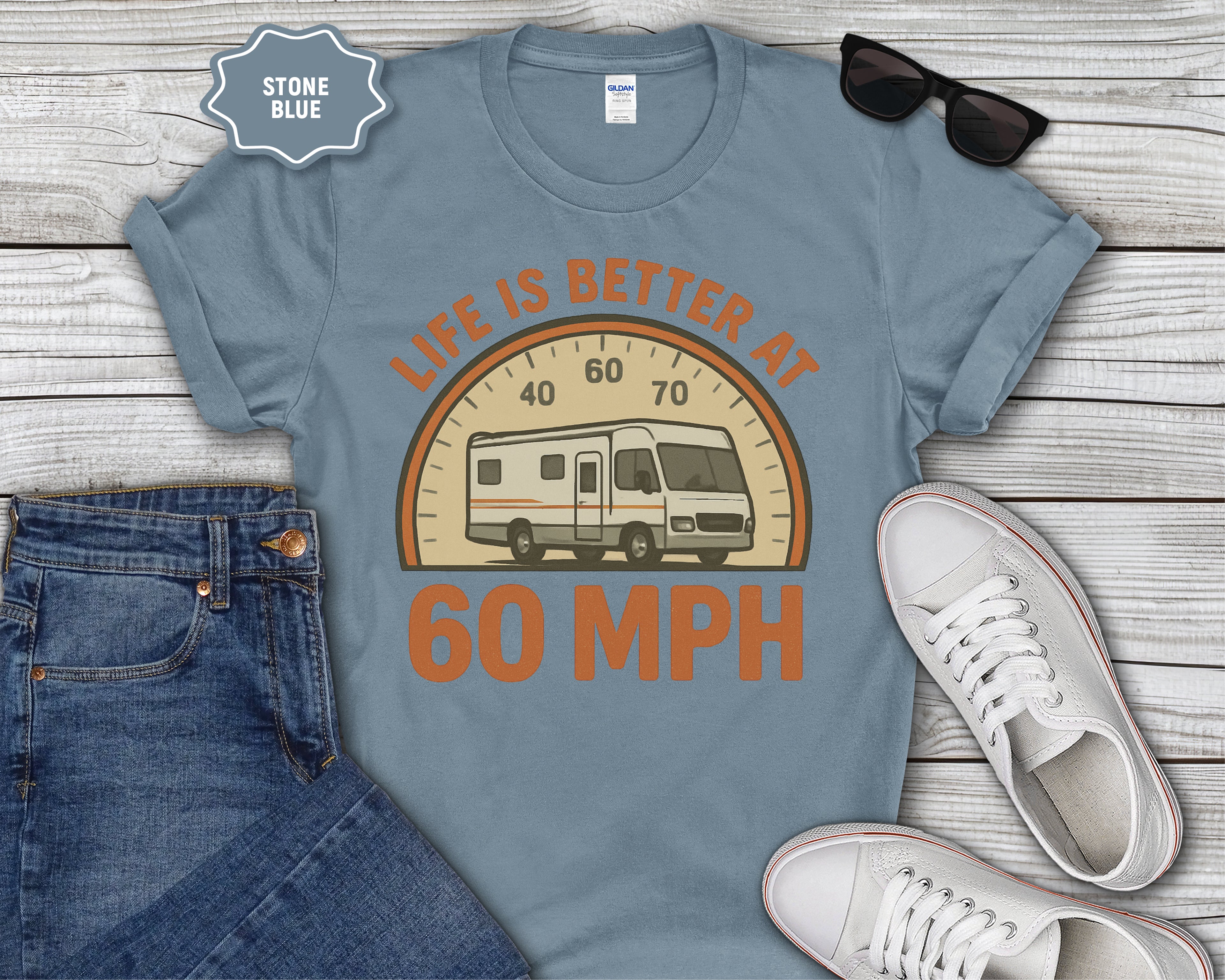 Life Is Better at 60 MPH T-Shirt