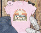 Born to Roam RV Motorhome T-Shirt