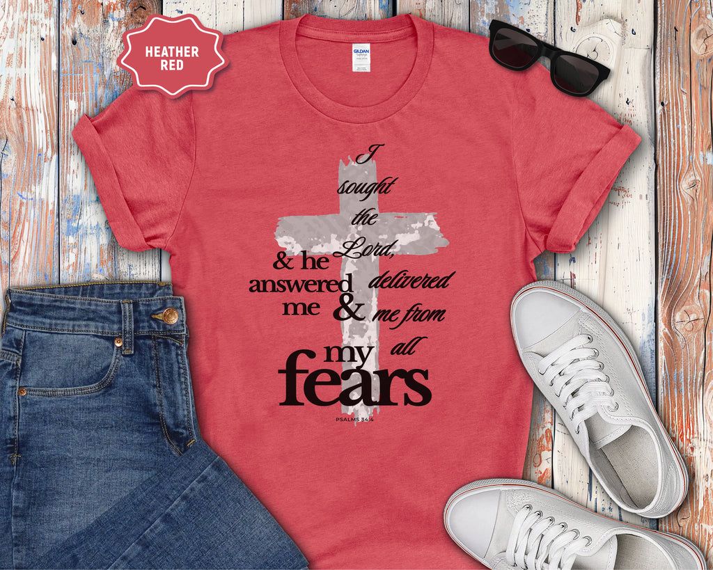 Answered & Delivered Me From My Fears T-Shirt