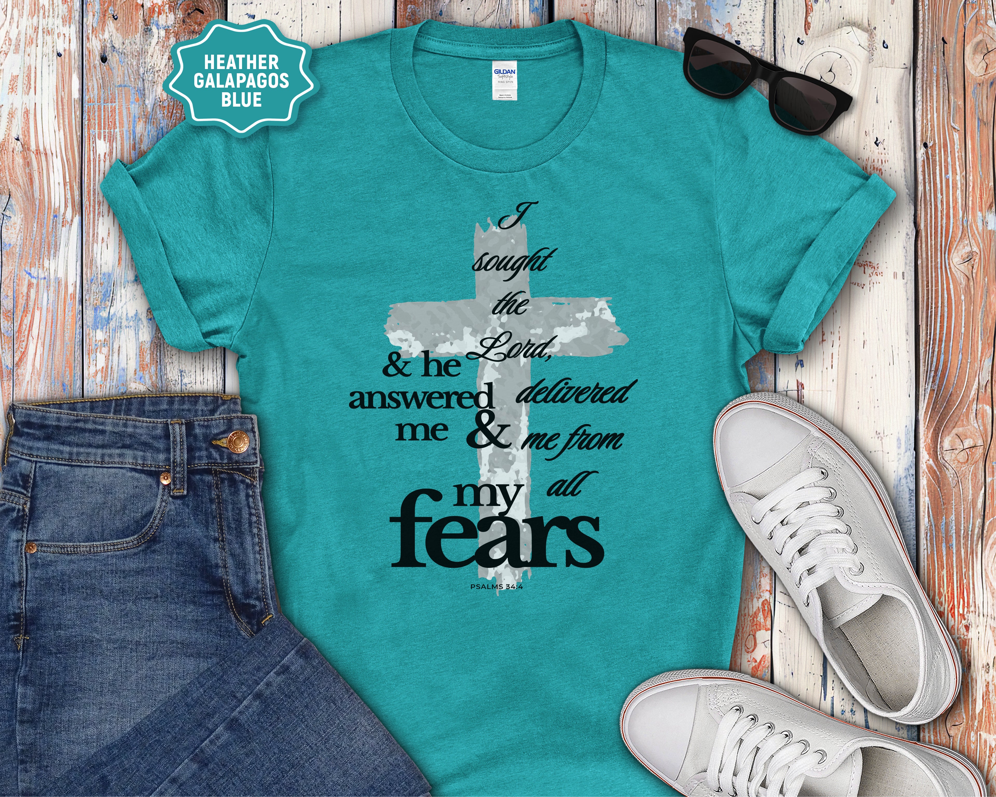 Answered & Delivered Me From My Fears T-Shirt