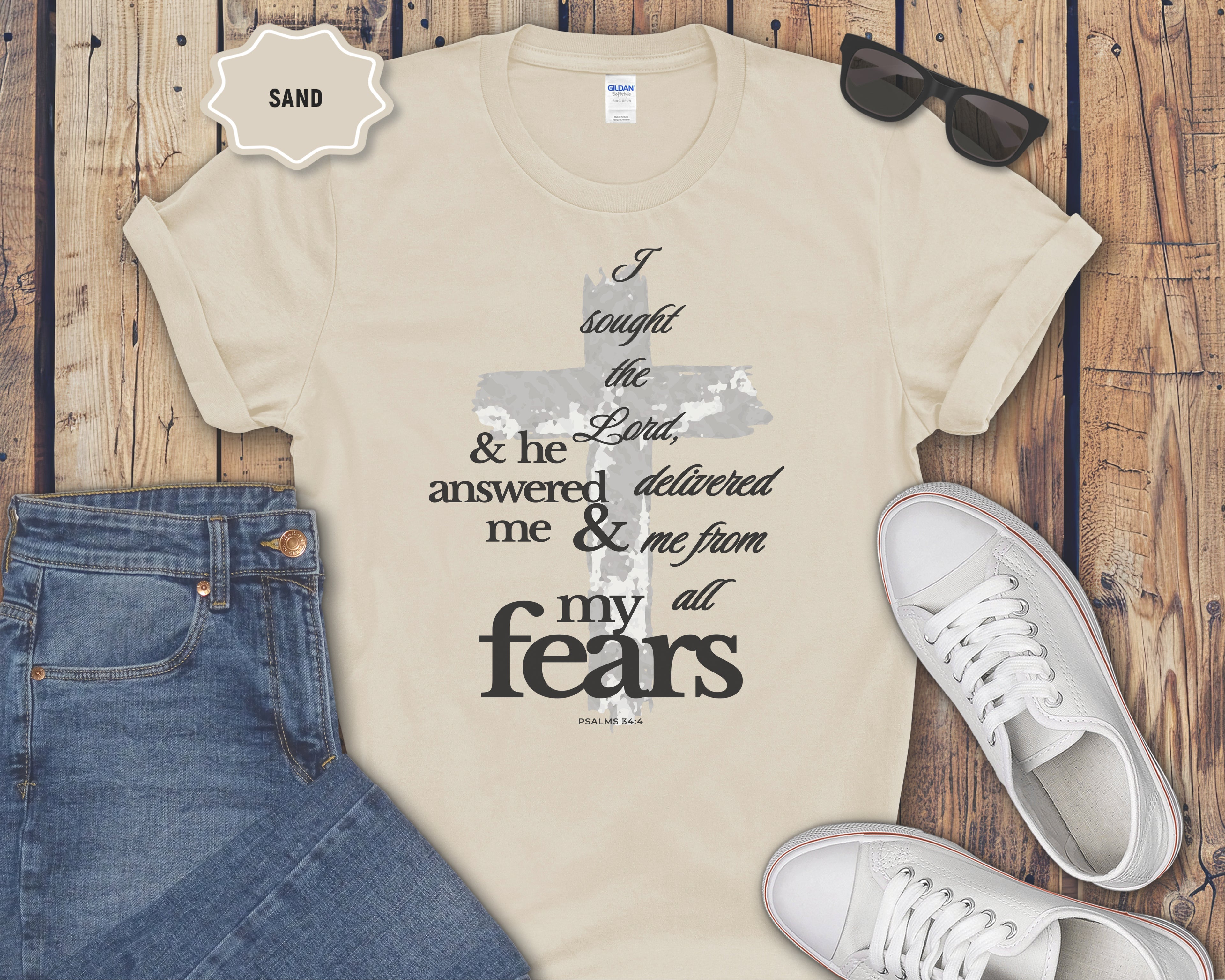 Answered & Delivered Me From My Fears T-Shirt
