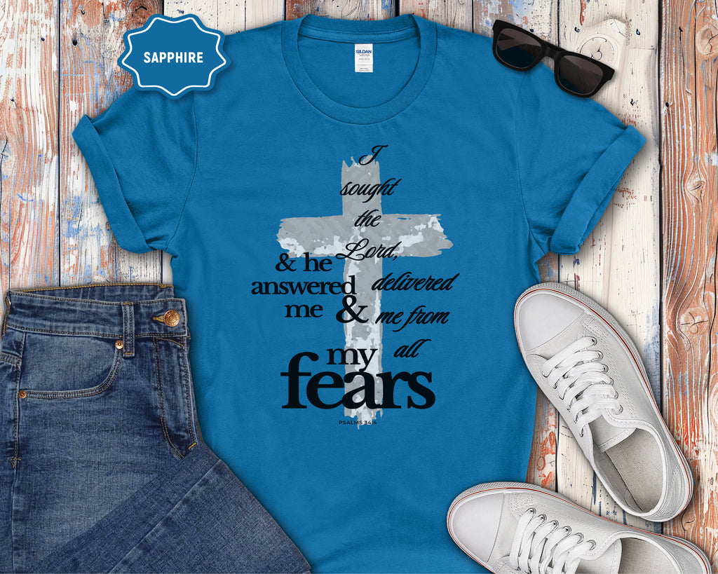 Answered & Delivered Me From My Fears T-Shirt