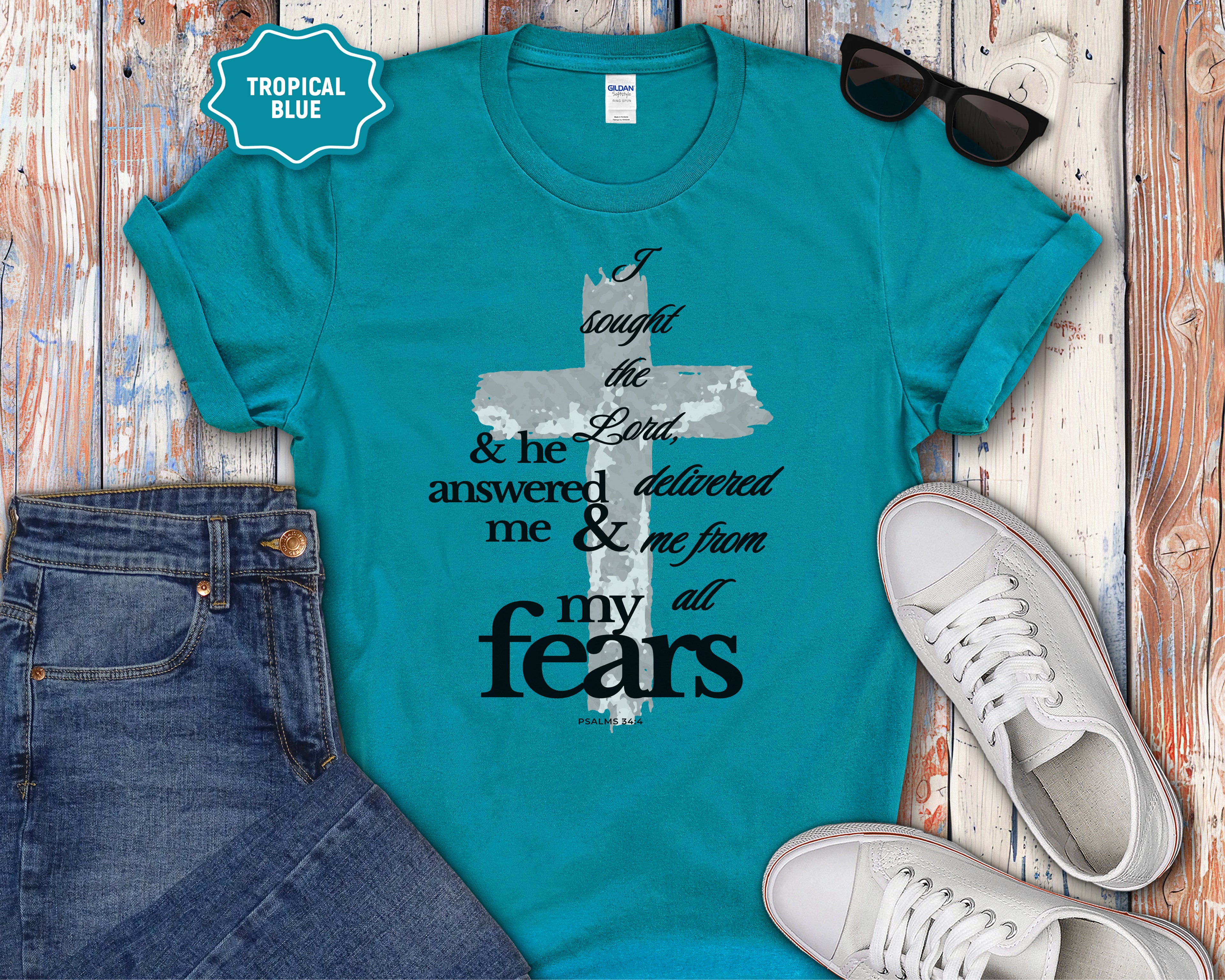Answered & Delivered Me From My Fears T-Shirt