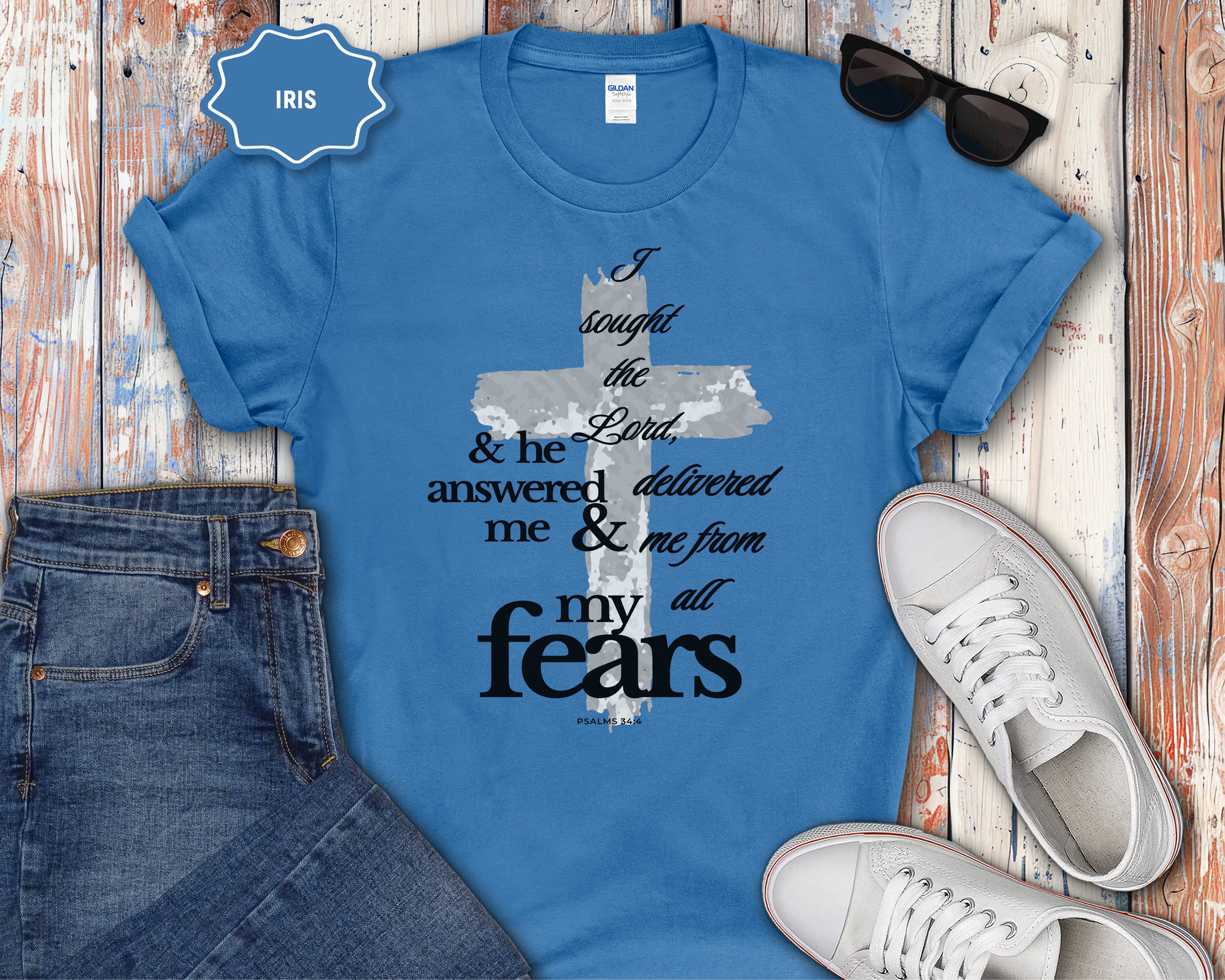 Answered & Delivered Me From My Fears T-Shirt