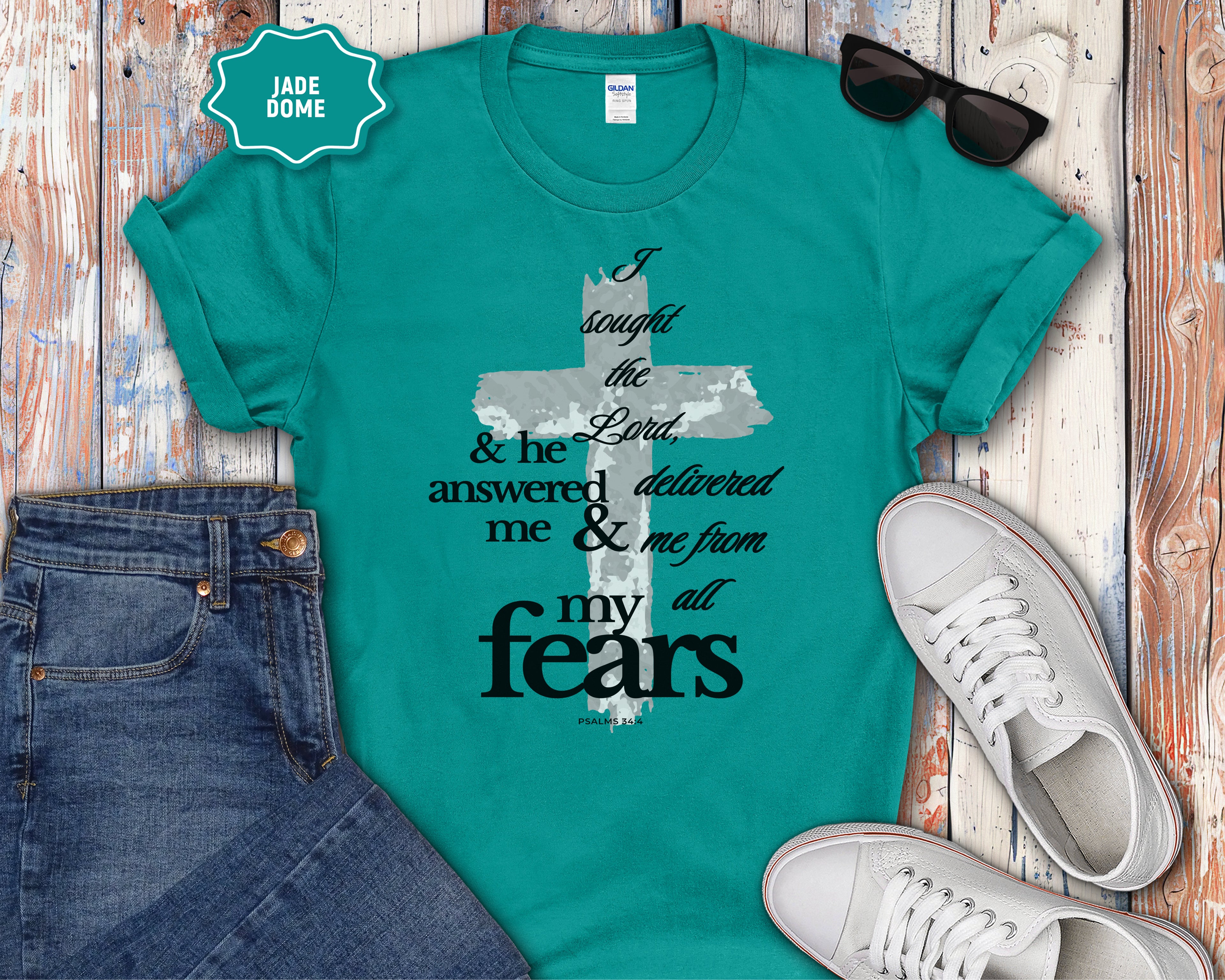 Answered & Delivered Me From My Fears T-Shirt