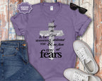 Answered & Delivered Me From My Fears T-Shirt