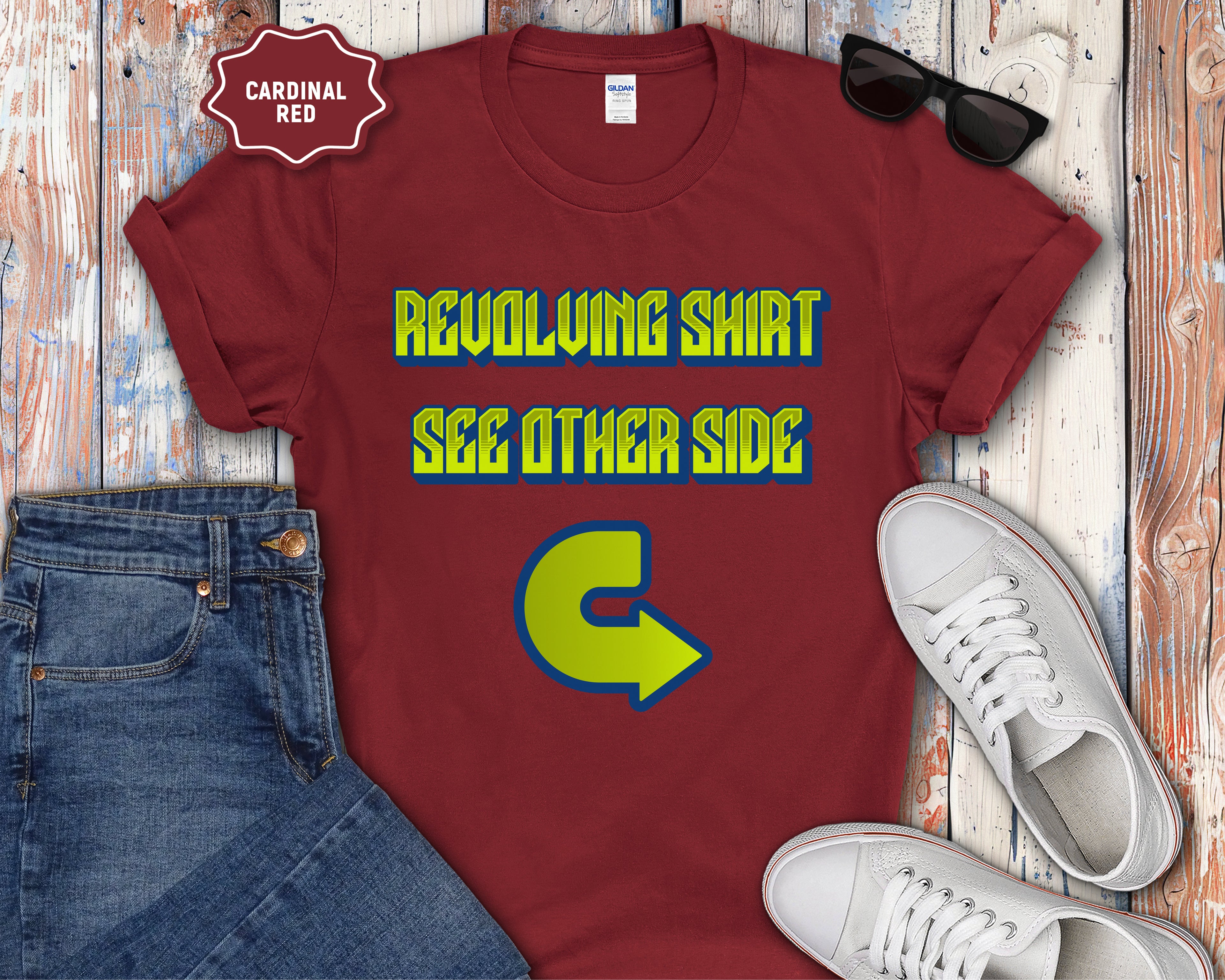 Revolving Shirt See Other Side T-Shirt
