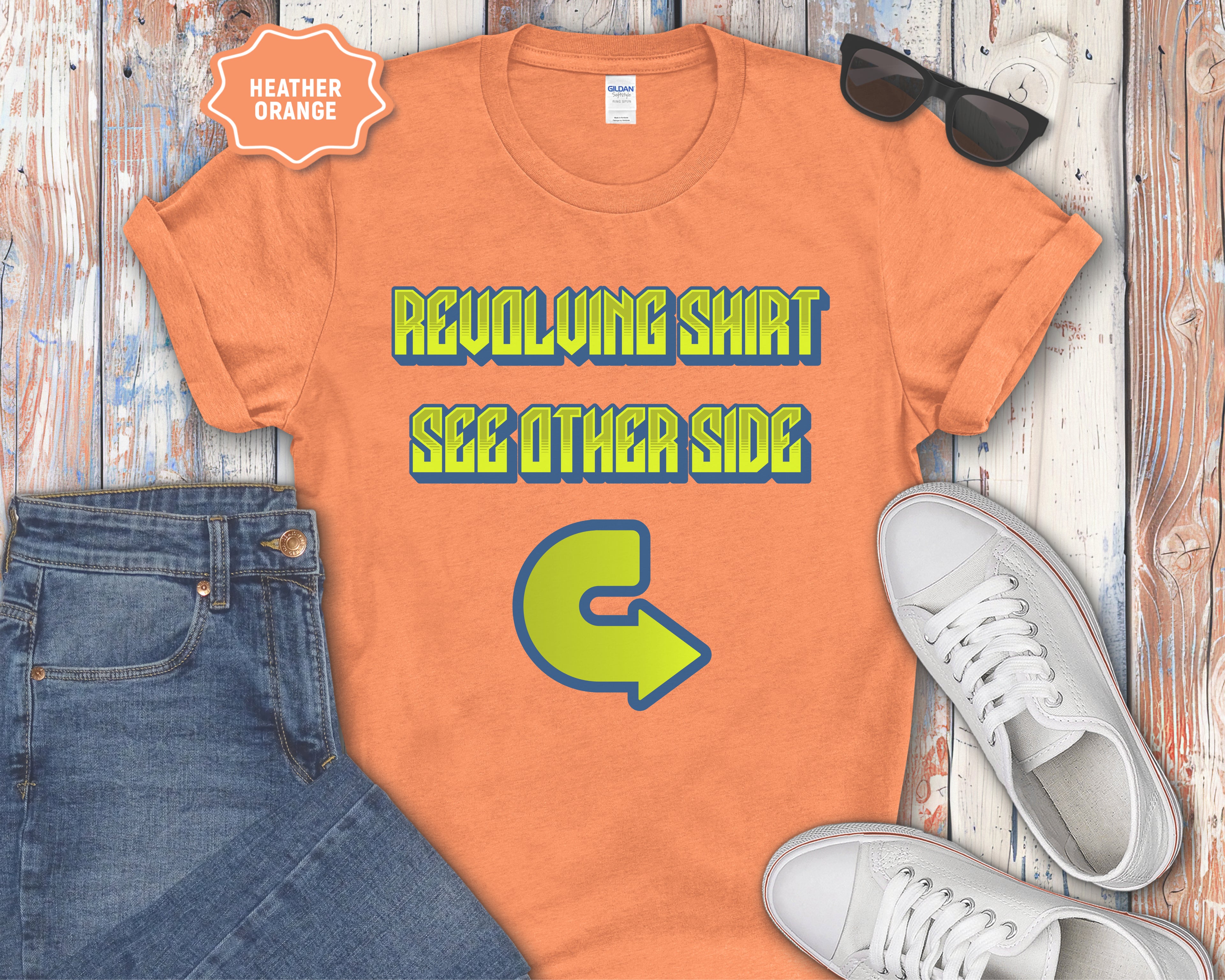 Revolving Shirt See Other Side T-Shirt
