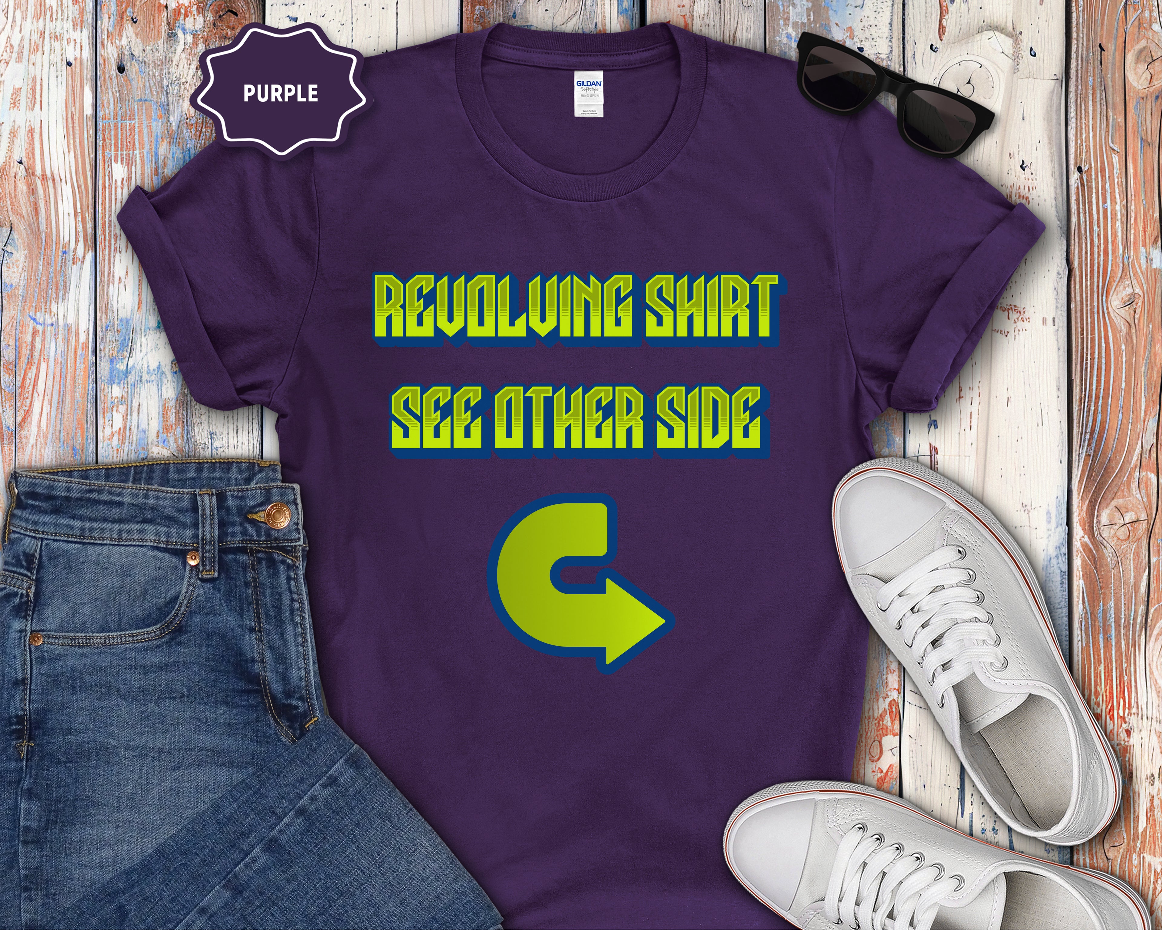 Revolving Shirt See Other Side T-Shirt