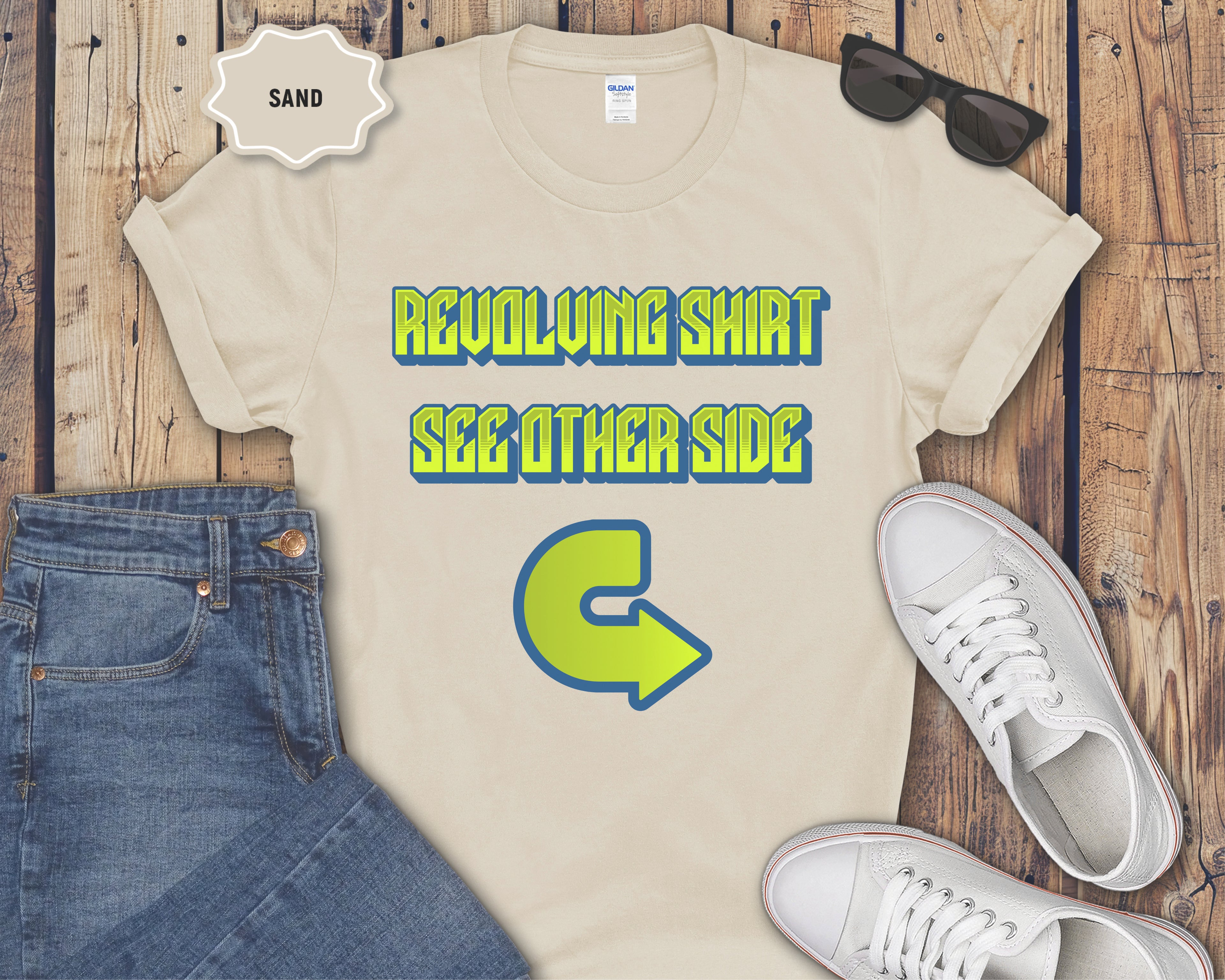 Revolving Shirt See Other Side T-Shirt