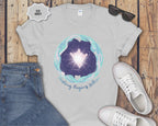 Healing Begins Within Star Heart Galaxy T-Shirt