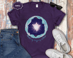 Healing Begins Within Star Heart Galaxy T-Shirt