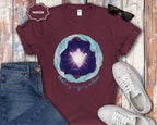 Healing Begins Within Star Heart Galaxy T-Shirt