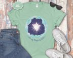 Healing Begins Within Star Heart Galaxy T-Shirt