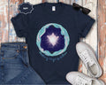 Healing Begins Within Star Heart Galaxy T-Shirt