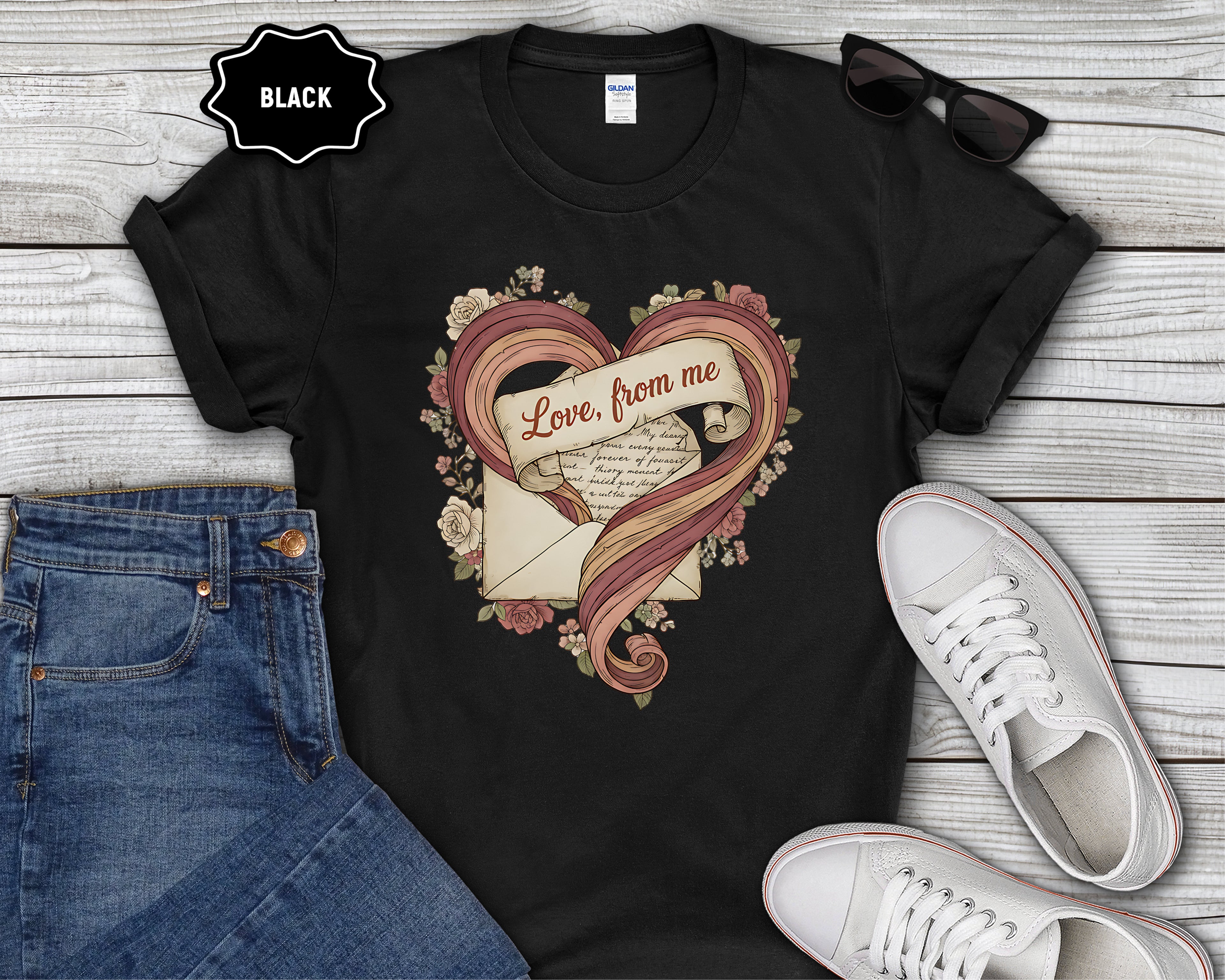 Love Letter Heart illustration T-Shirt