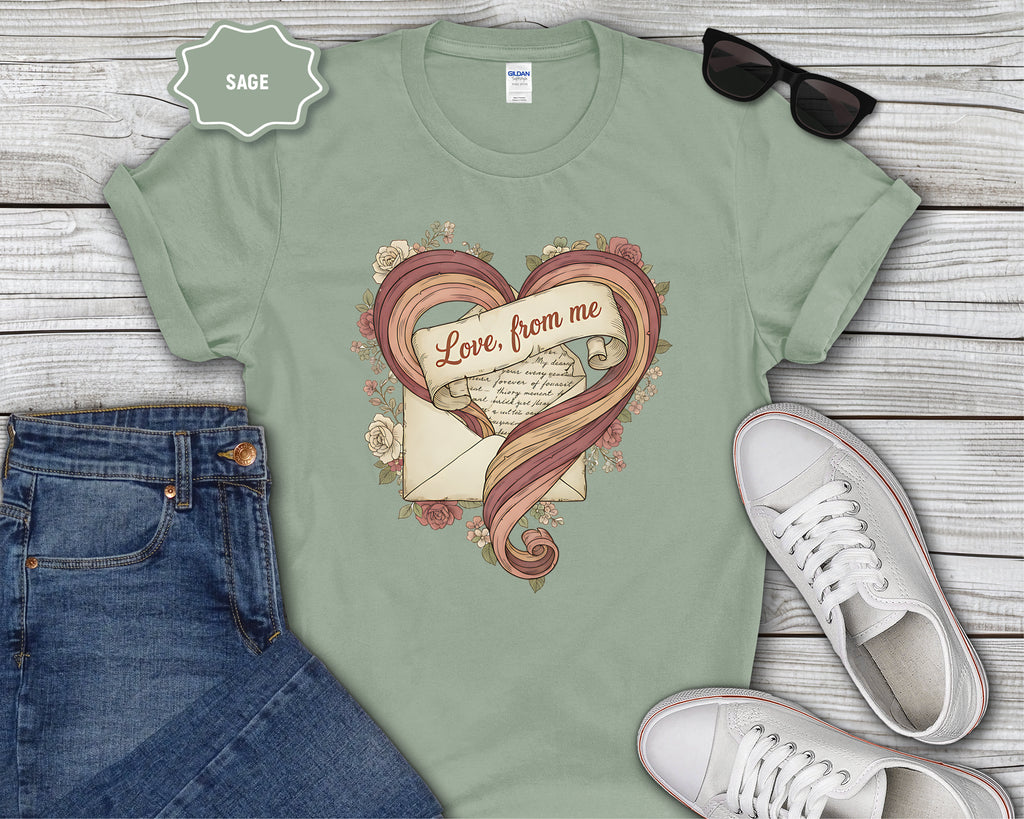 Love Letter Heart illustration T-Shirt