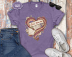 Love Letter Heart illustration T-Shirt