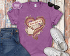 Love Letter Heart illustration T-Shirt