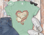 Love Letter Heart illustration T-Shirt