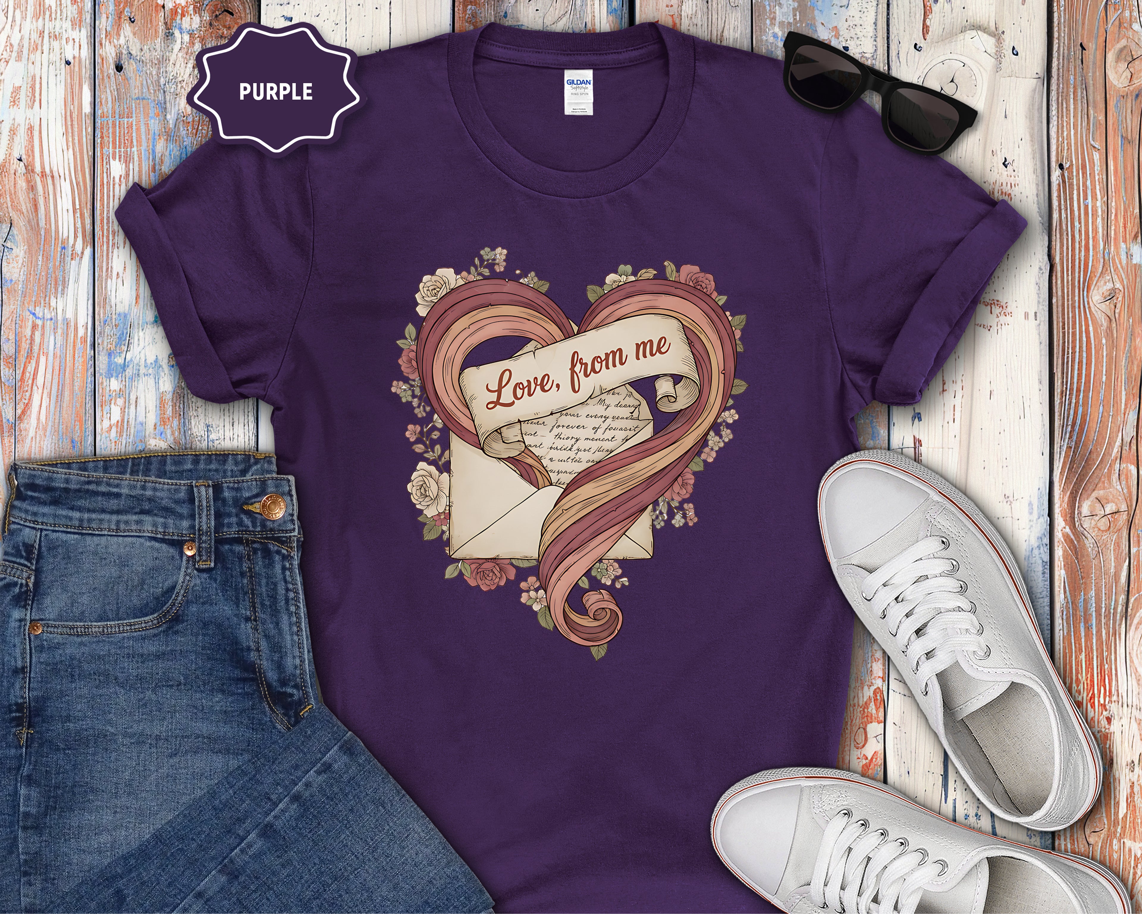 Love Letter Heart illustration T-Shirt