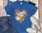 Love Letter Heart illustration T-Shirt