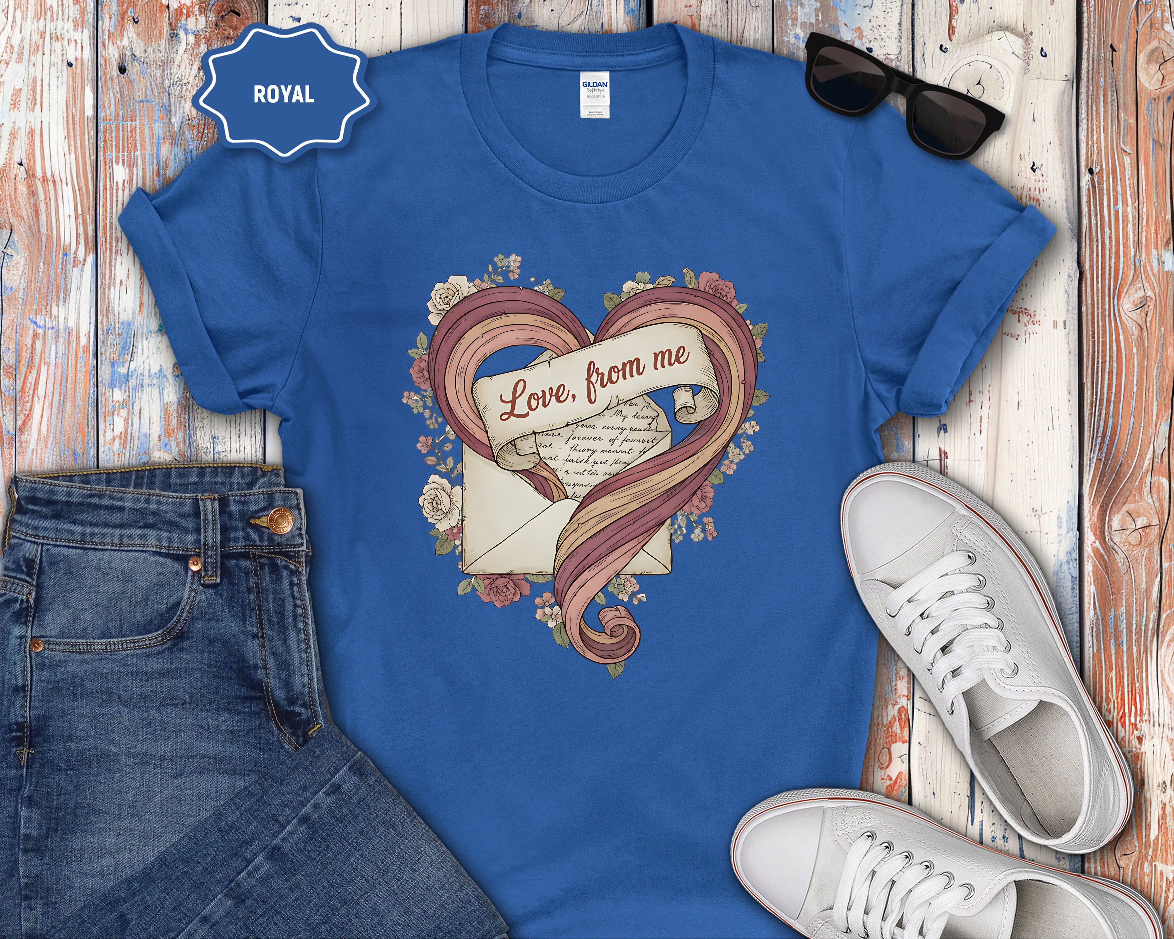 Love Letter Heart illustration T-Shirt