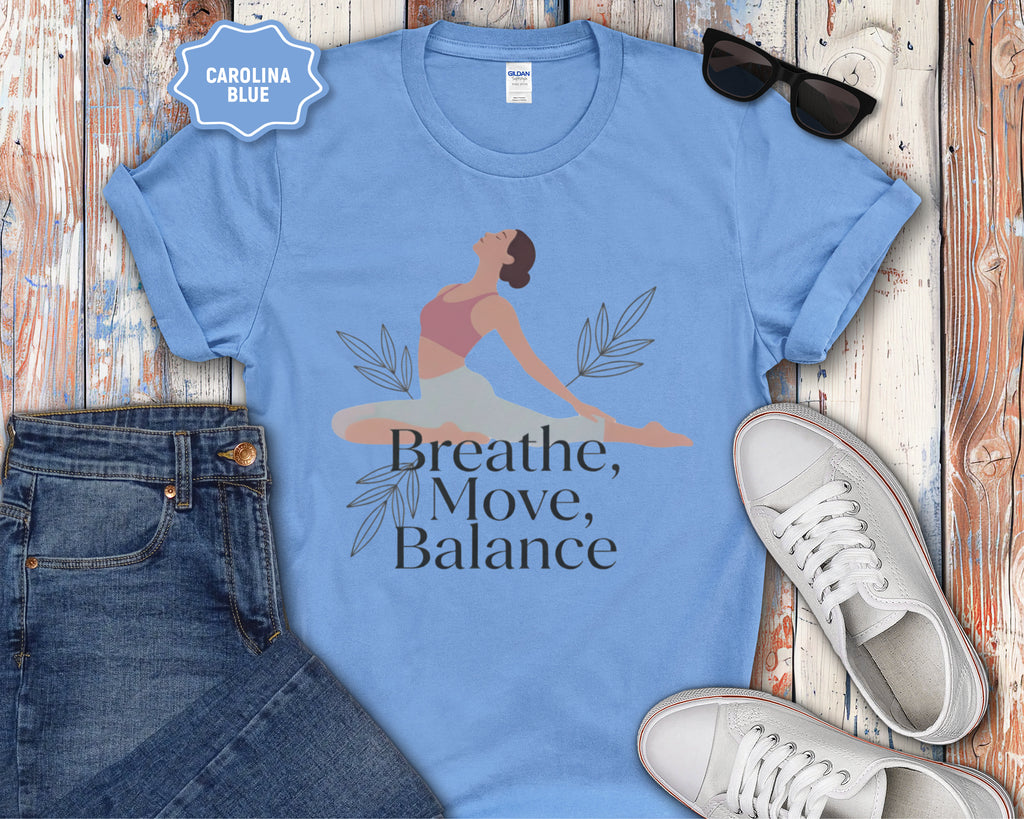 Breathe Move Balance Yoga T-Shirt