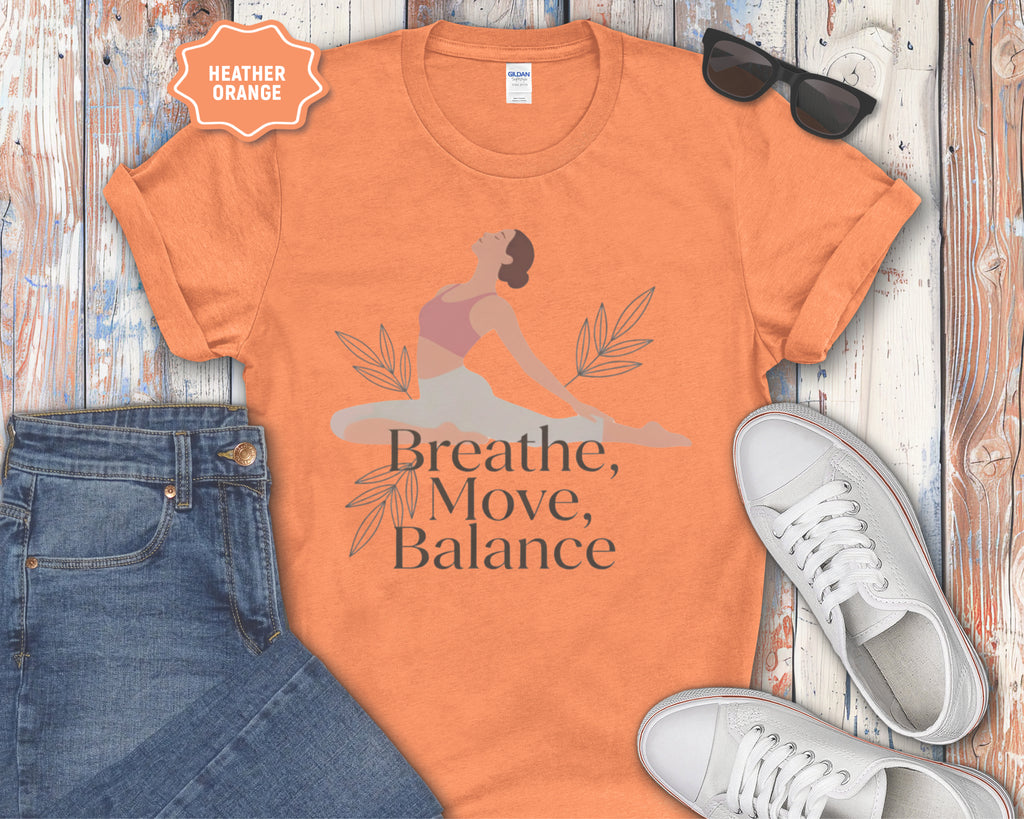 Breathe Move Balance Yoga T-Shirt
