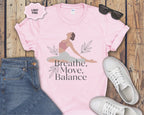 Breathe Move Balance Yoga T-Shirt