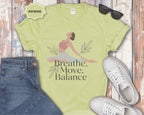 Breathe Move Balance Yoga T-Shirt