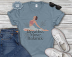 Breathe Move Balance Yoga T-Shirt