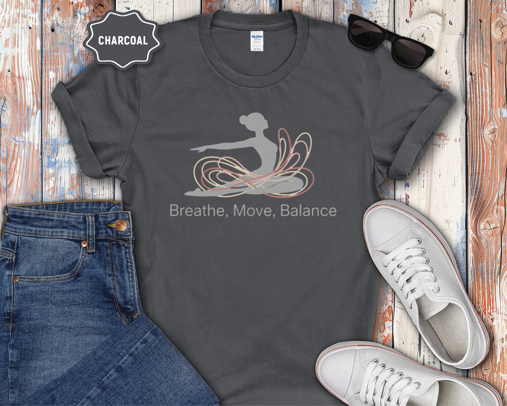 Breathe Move Balance Yoga T-Shirt