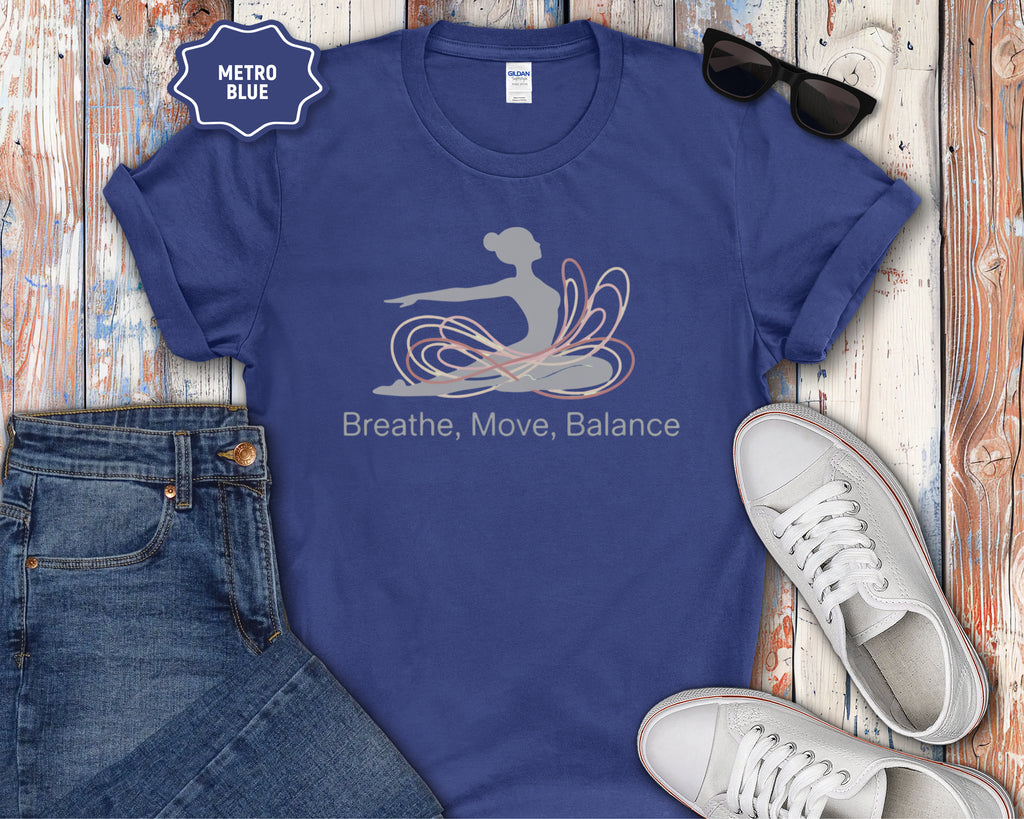 Breathe Move Balance Yoga T-Shirt