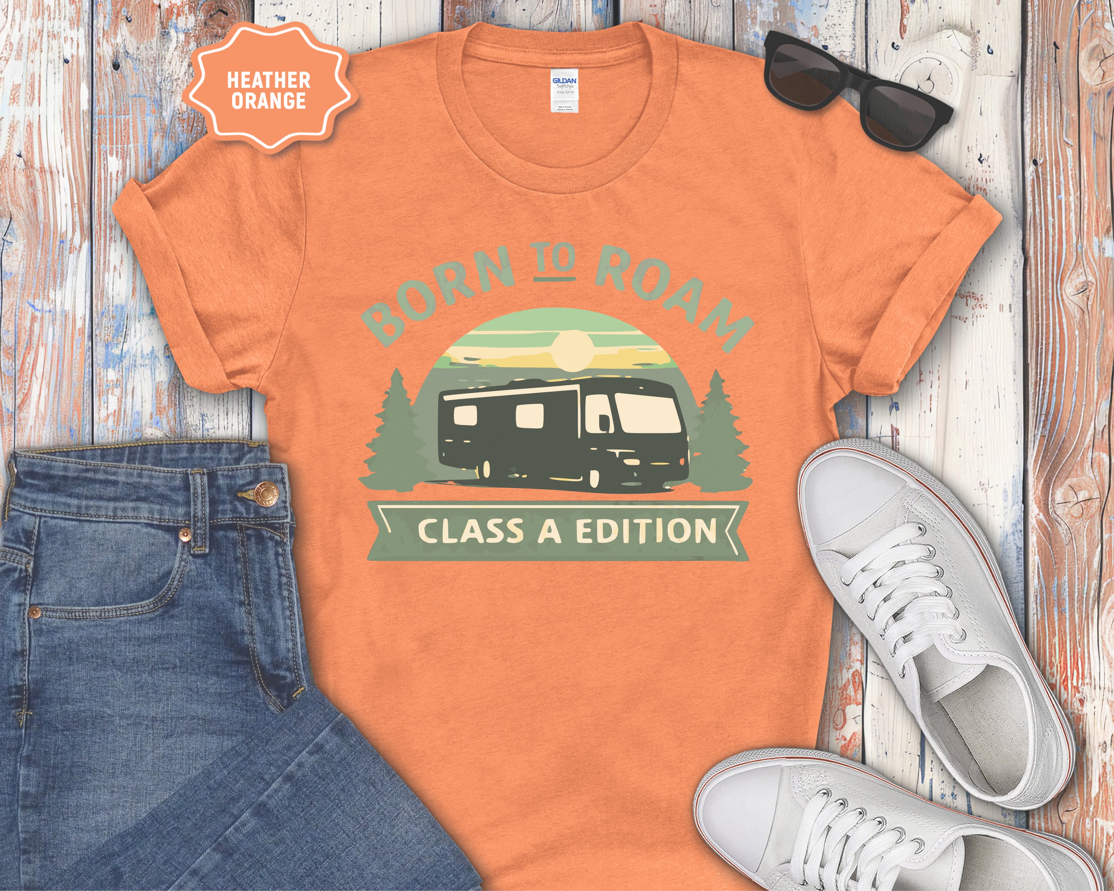 Born to Roam RV camper T-Shirt
