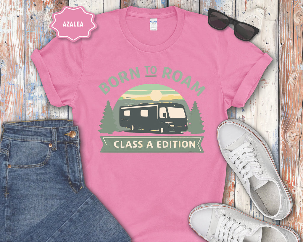 Born to Roam RV camper T-Shirt