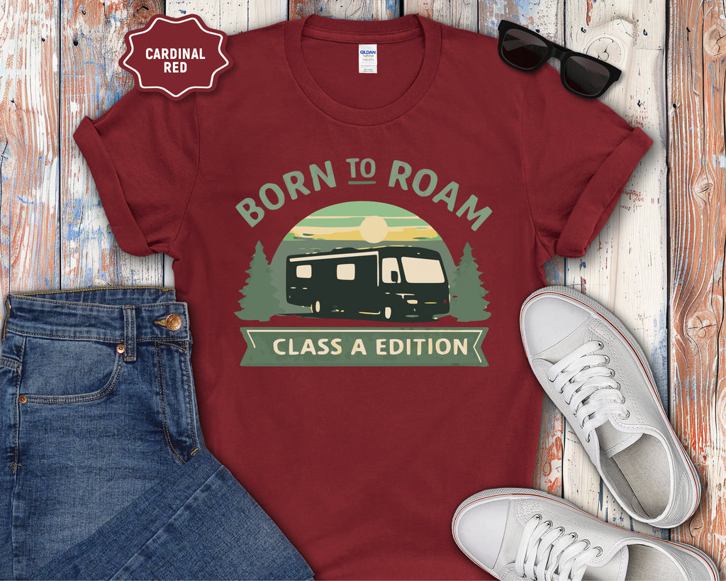 Born to Roam RV camper T-Shirt