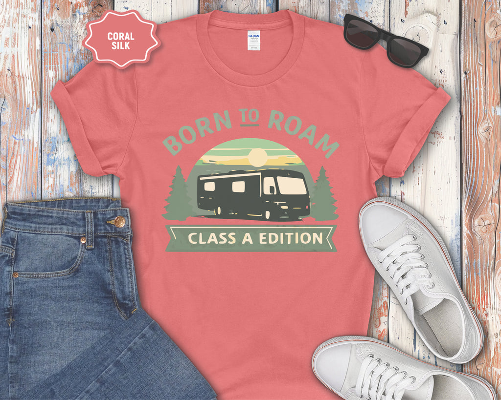 Born to Roam RV camper T-Shirt