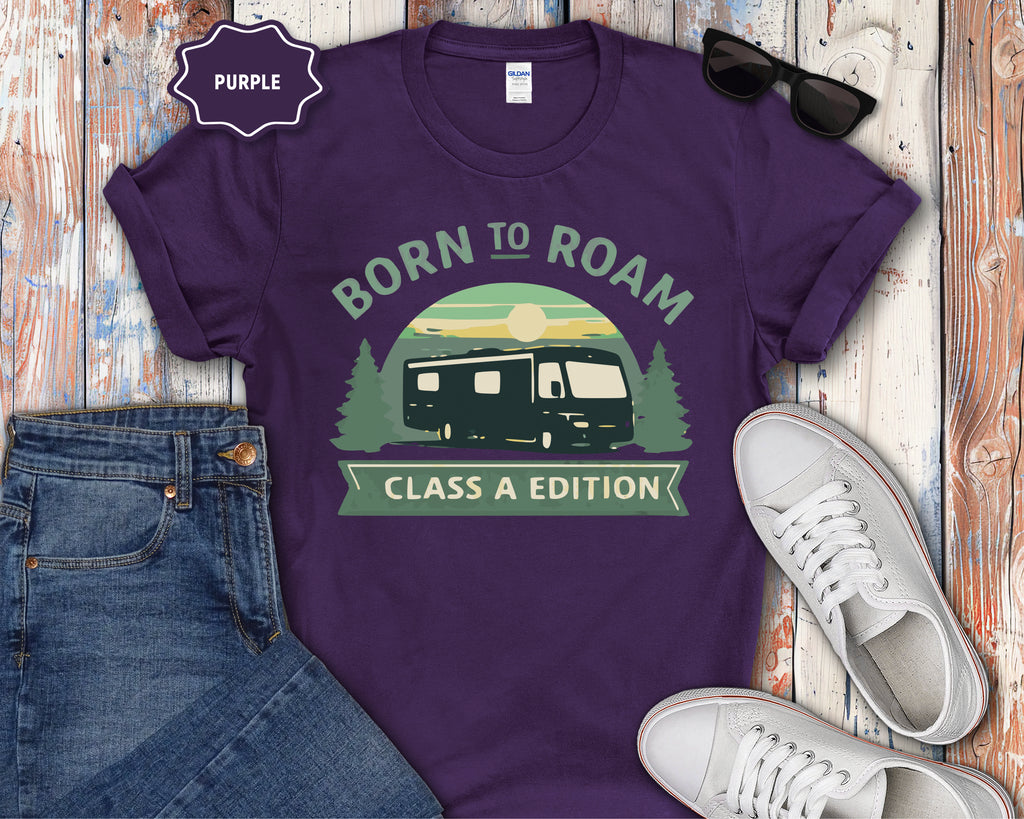 Born to Roam RV camper T-Shirt