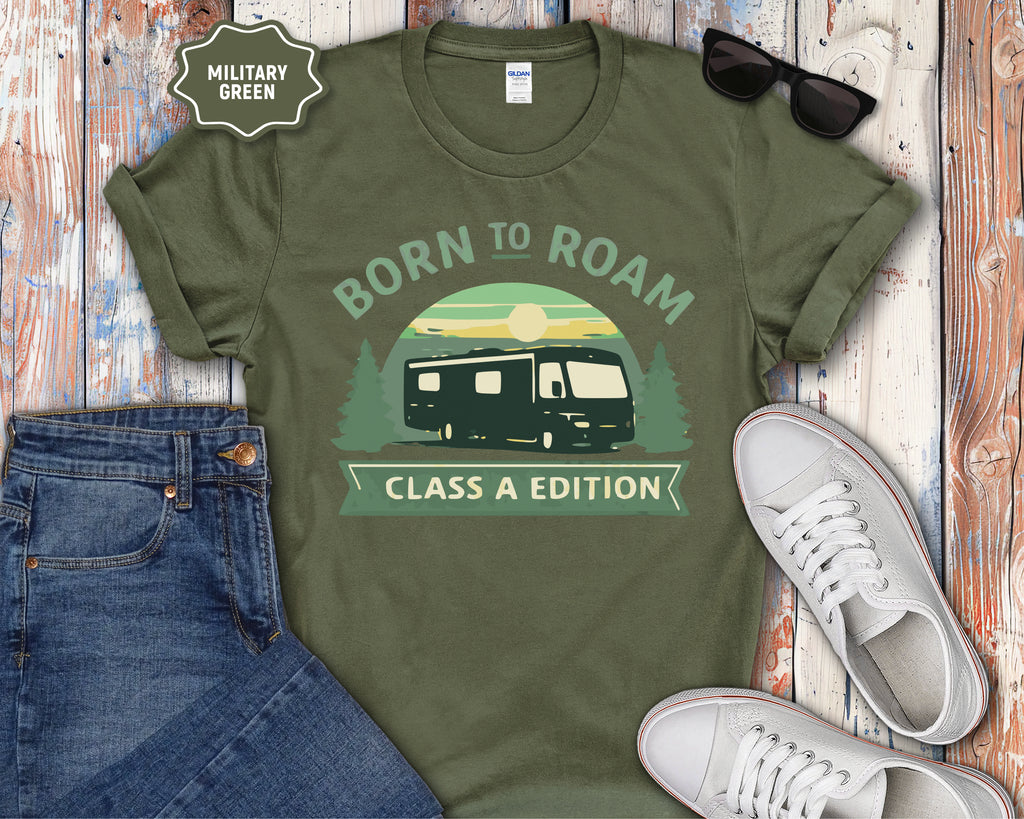 Born to Roam RV camper T-Shirt